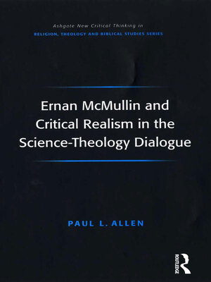 cover image of Ernan McMullin and Critical Realism in the Science-Theology Dialogue